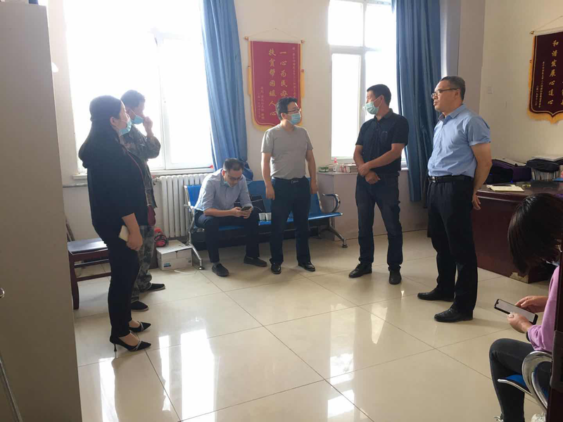 师市相关部门、团领导深入基层督战