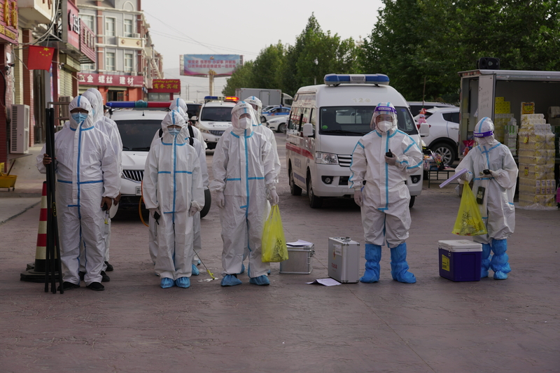 各防控组集合照