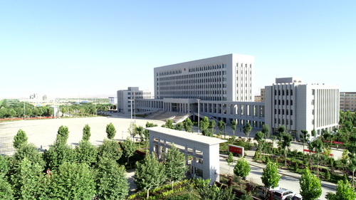 2020年昆玉市行政大楼一角 (6)