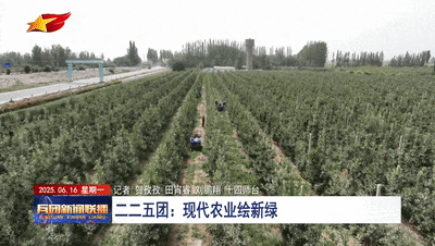 上级媒体看昆玉 | 二二五团：现代农业绘新绿