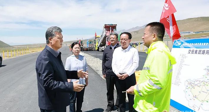 马兴瑞在和静调研重点交通项目产业项目