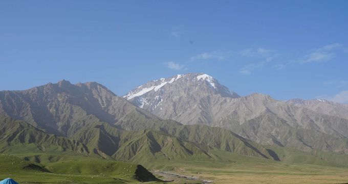 昆仑雪山草原，自然天地画卷