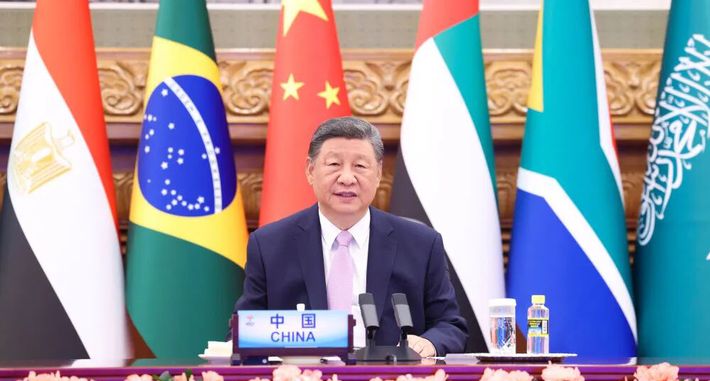 习近平出席金砖国家领导人线上峰会并发表重要讲话