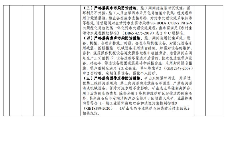 关于《新疆生产建设兵团第十四师昆玉市一牧场五连五号建筑用砂矿》拟作出的建设项目环境影响评价文件审批意见的公示2