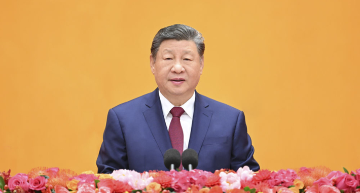 中共中央国务院举行春节团拜会 习近平发表讲话                         