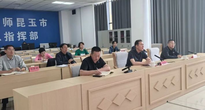 第十四师昆玉市安防委专题调度部署防汛工作 